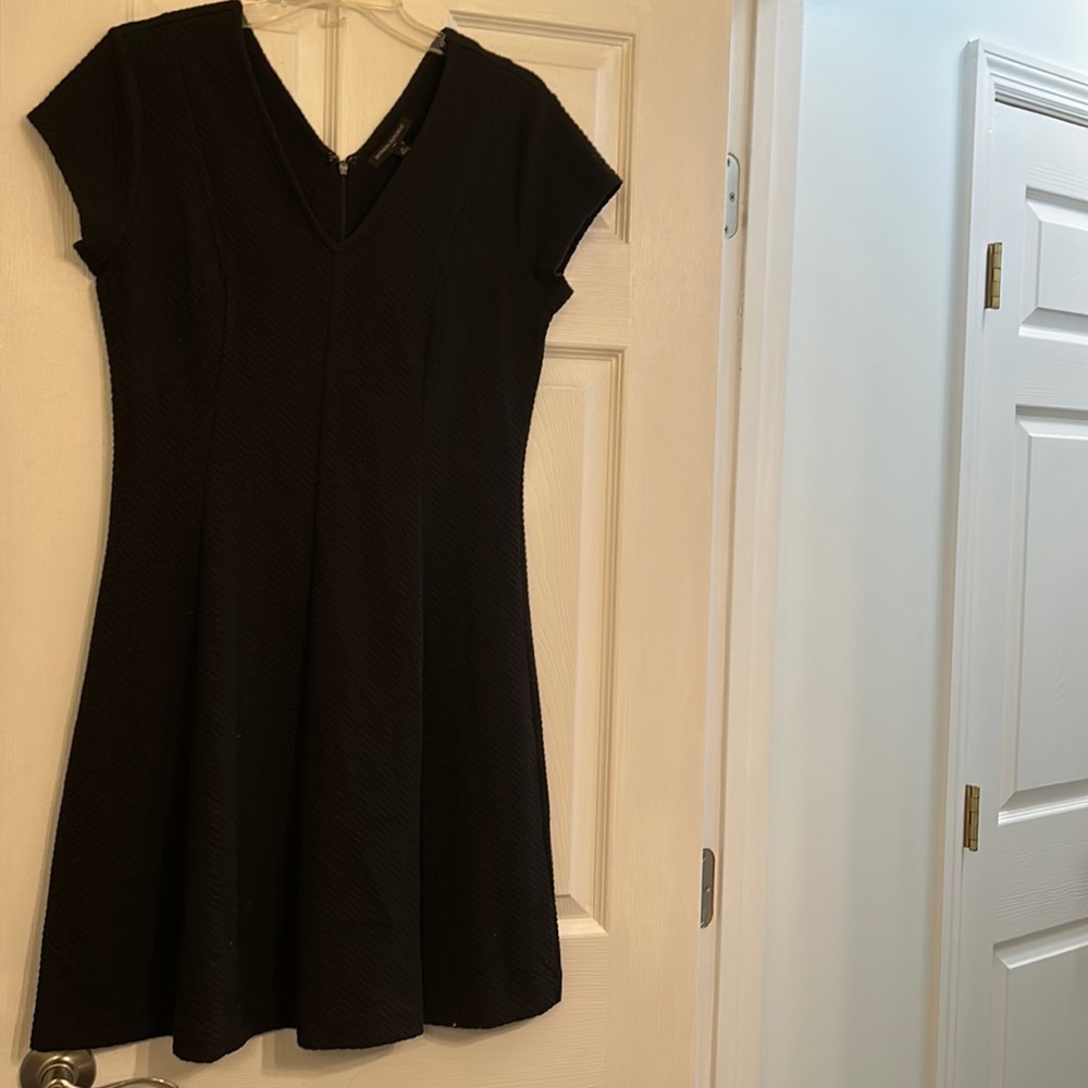 Black Banana Republic textured dress, size 6